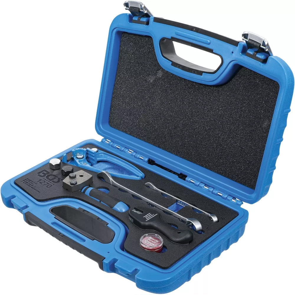 Utvidgning, bockning & skärverktygssats | för 4,75 mm (3/16") bromsrör