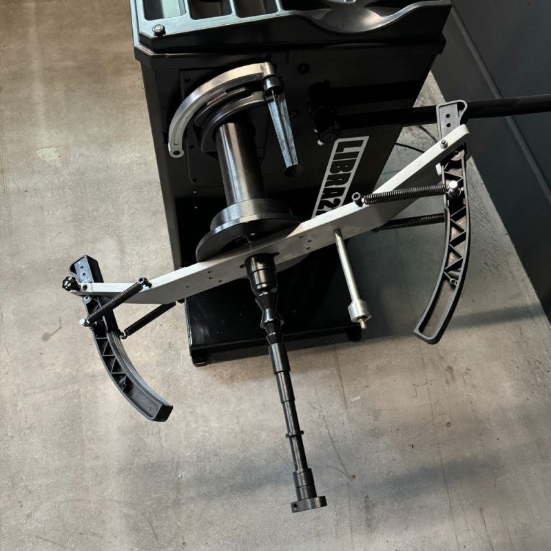 Motorcykeladapter för balanseringsmaskin | LIBRA1500 med Ø36 mm axel