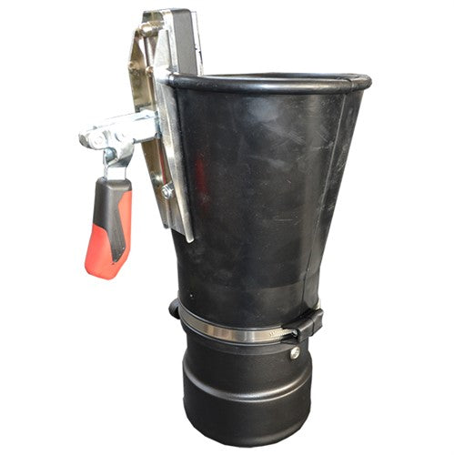 Avgastratt för gummislang, 150 mm