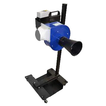 Mobil avgasfläkt med 10 m + 0,5 m slangar och munstycke