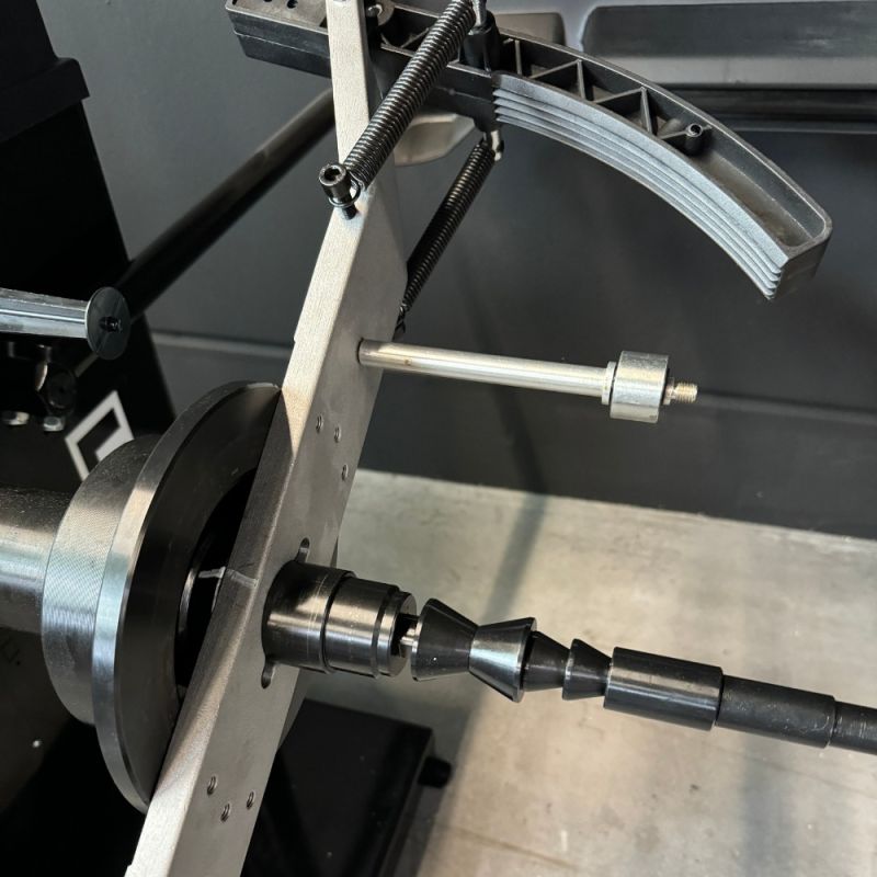 Motorcykeladapter för balanseringsmaskin | LIBRA1500 med Ø36 mm axel