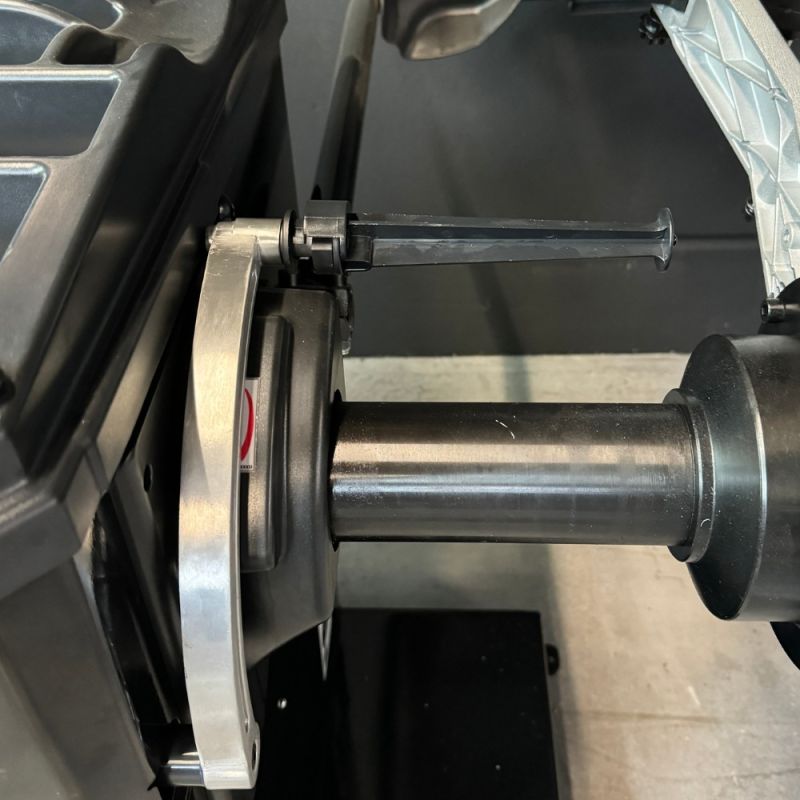 Motorcykeladapter för balanseringsmaskin | LIBRA1500 med Ø36 mm axel