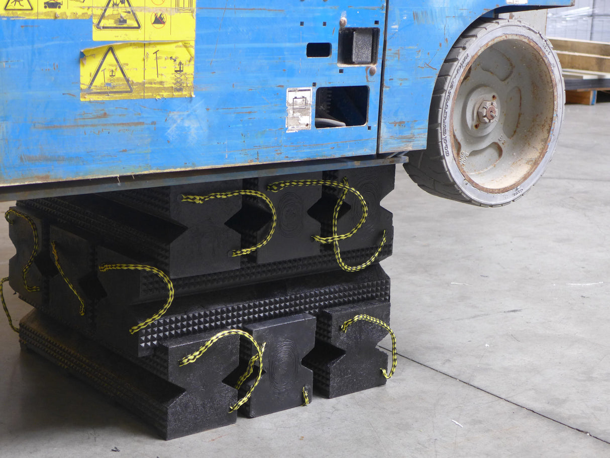 Stabiliseringsblock Svart 610x152x178 mm