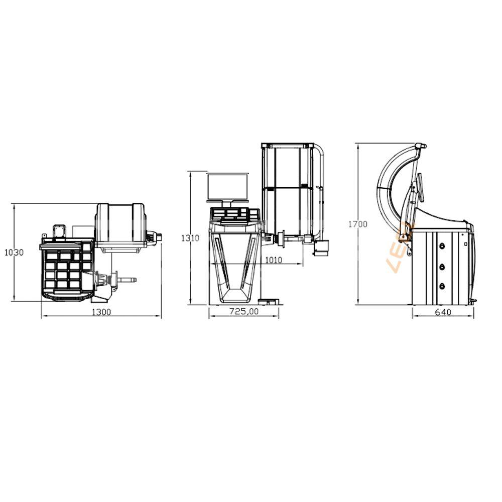 Automatisk 3D Balanseringsmaskin - ATH W62 3D