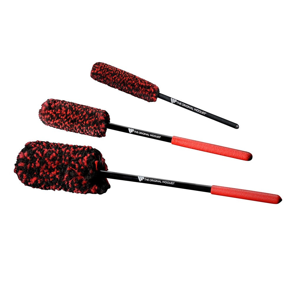 Fälgborste set 3-Pack - WHEEL WOOLIES