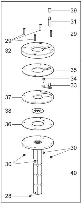 Fäste för hjulhållare – Ravaglioli däckmaskin