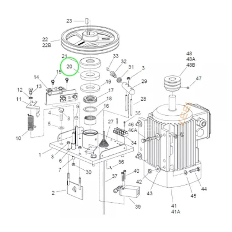 Gummifjäder till Stenhoj Mascot part 20