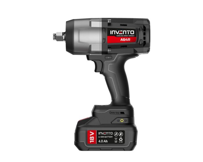 INVENTO A64R 1/2” Sladdlös Mutterdragare – 1880 Nm för Extra Krävande Uppgifter