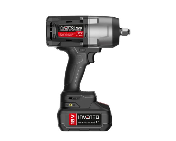 INVENTO A64R 1/2” Sladdlös Mutterdragare – 1880 Nm för Extra Krävande Uppgifter