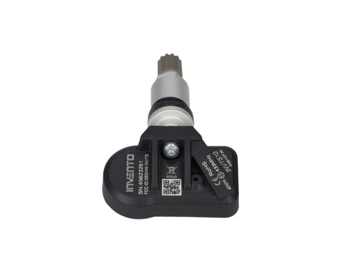 INVENTO TPMS Sensor 433/315 MHz – Universal för Europa/USA – Aluminium