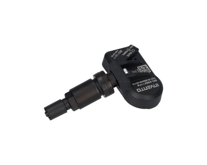 INVENTO TPMS Sensor 433/315 MHz – Universal för Europa/USA – Aluminium Svart