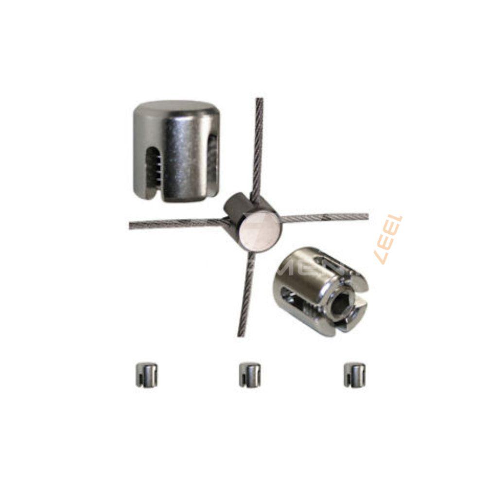 Korsvajerklämma 2mm (rostfritt)