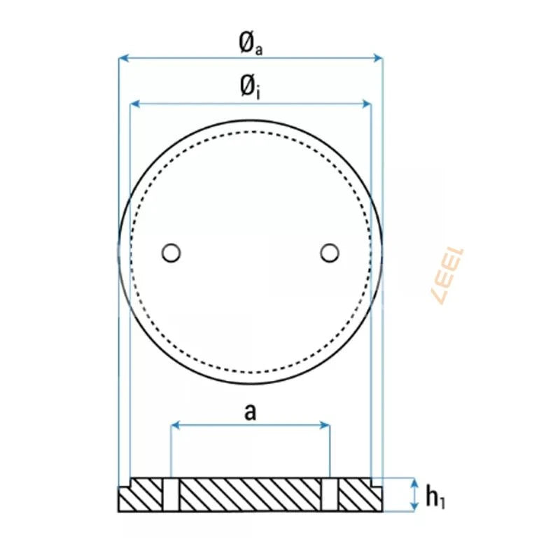 Lyftgummi till Stenhöj Ø120mmx10mm