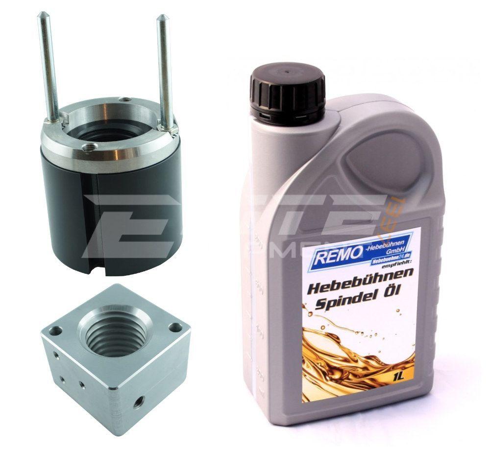 Lyftmutterpaket för Nussbaum SL, SLE, SL U inklusive metallring