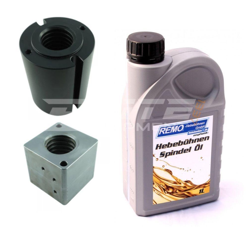 Lyftmutterpaket för Nussbaum S, SE, SEL, ATL, BSE utan fästen