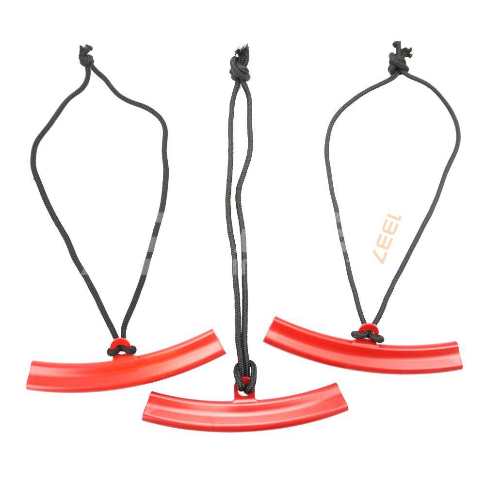 Plastskydd för fälgkant, Corghi (set om 3) röd