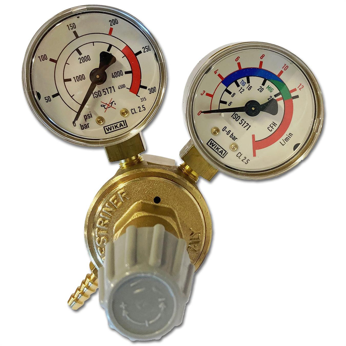 Regulator Argon (för svenska återfyllningsbara flaskor)