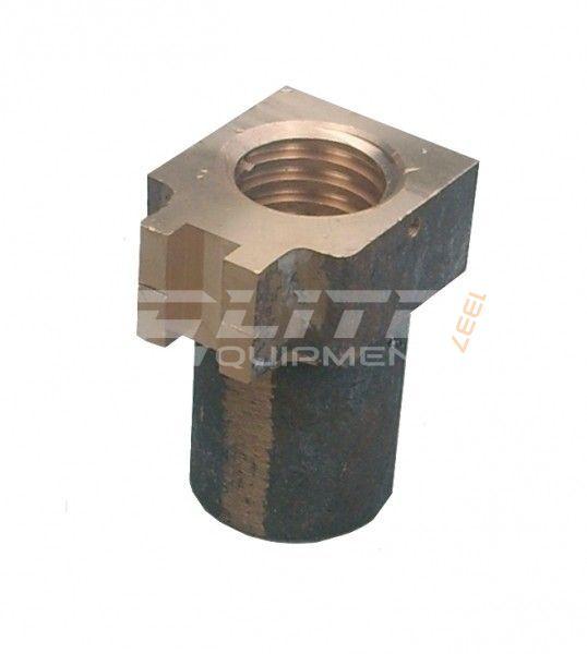 Säkerhetsmutter OMCN 199 O/F gjord av brons med trapetsgänga Ø45x6,