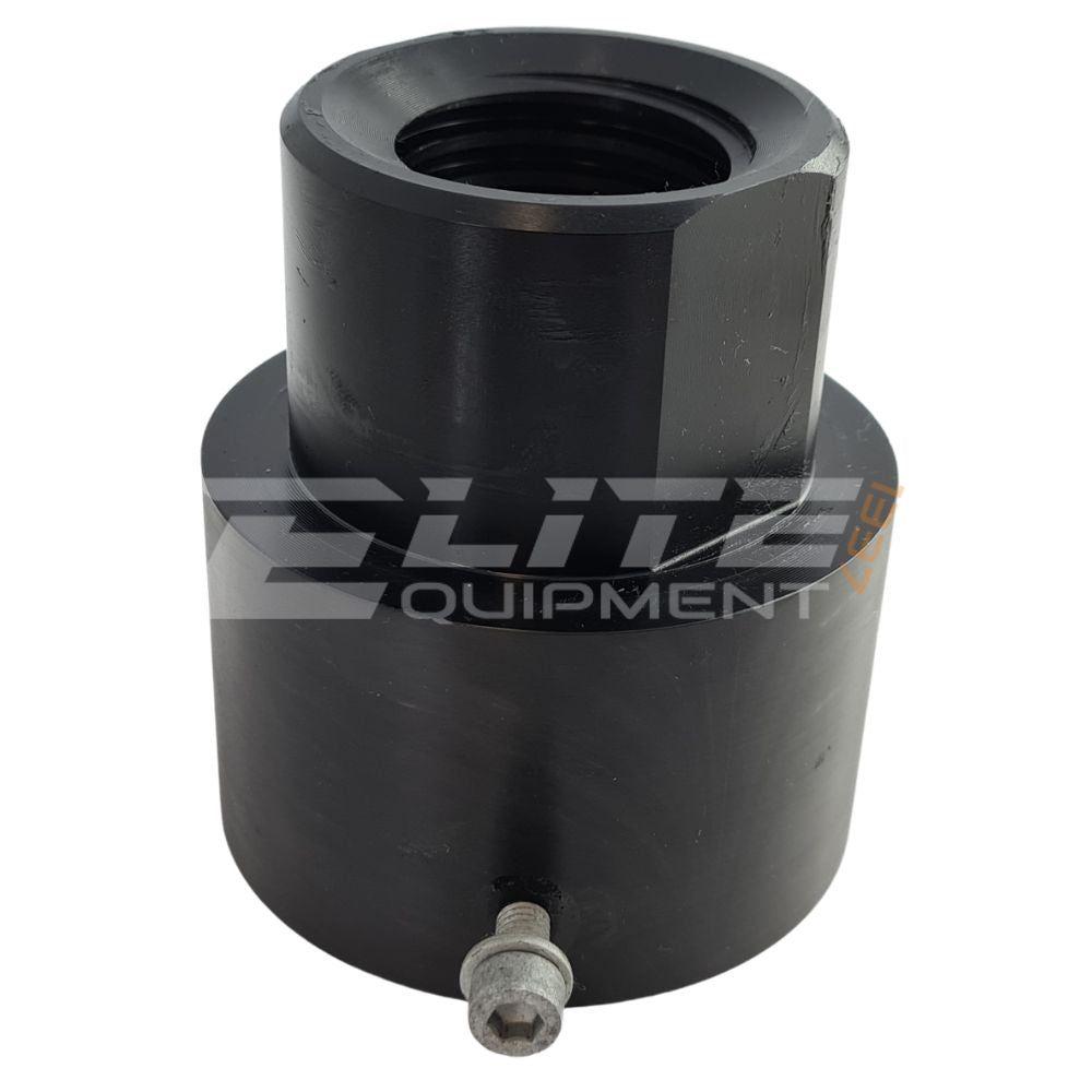 Säkerhetsmutter till Maha ECON 3, lång version, tillverkad av plast TR Ø40x5