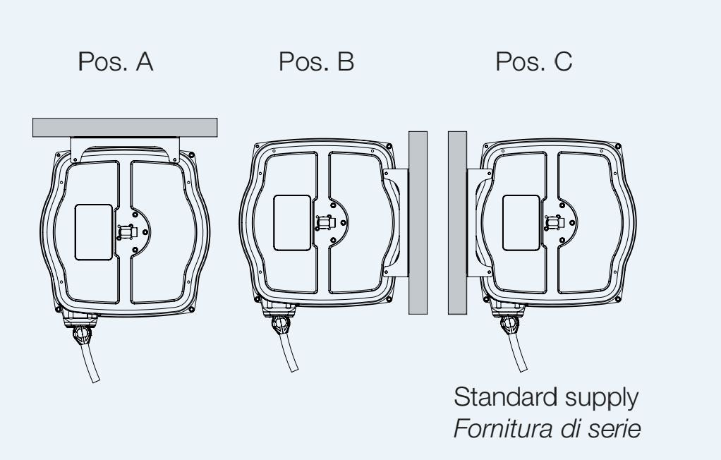 Slangupprullare för olja 60 bar, 10 mm, 15 meter