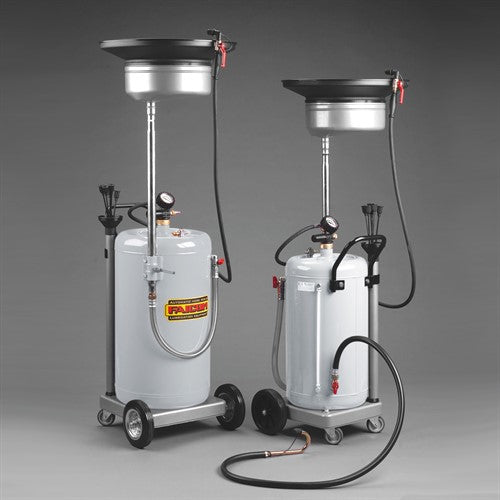 Spilloljevagn 65L med Oljesug och Pneumatisk Tömning