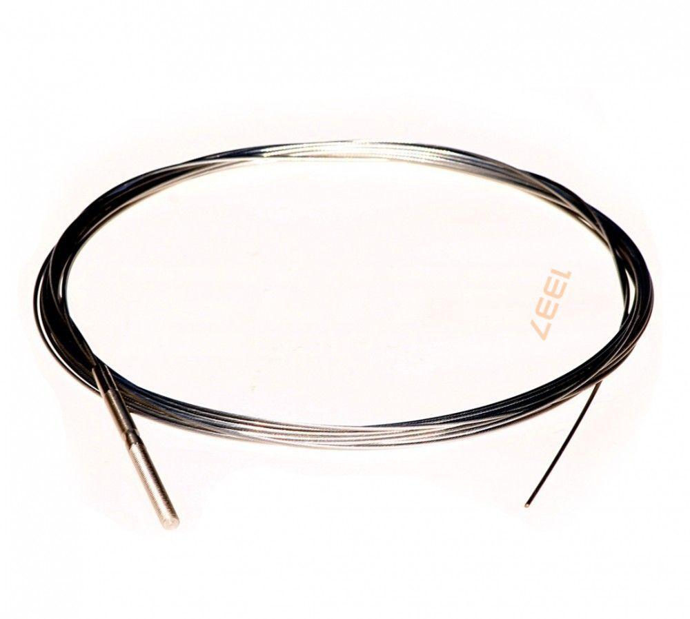 Styrkabel i rostfritt stål med pressad M6-gänga och 7,3m längd