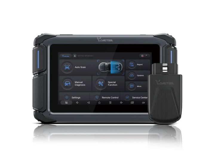 VDIAGTOOL VD70S Diagnostikverktyg – DoiP, CAN FD, inkl. 3 års fria uppdateringar