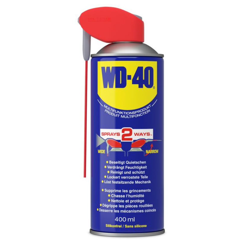 WD-40® Smart-Straw multispray smörj, rengör, lossa 400ml