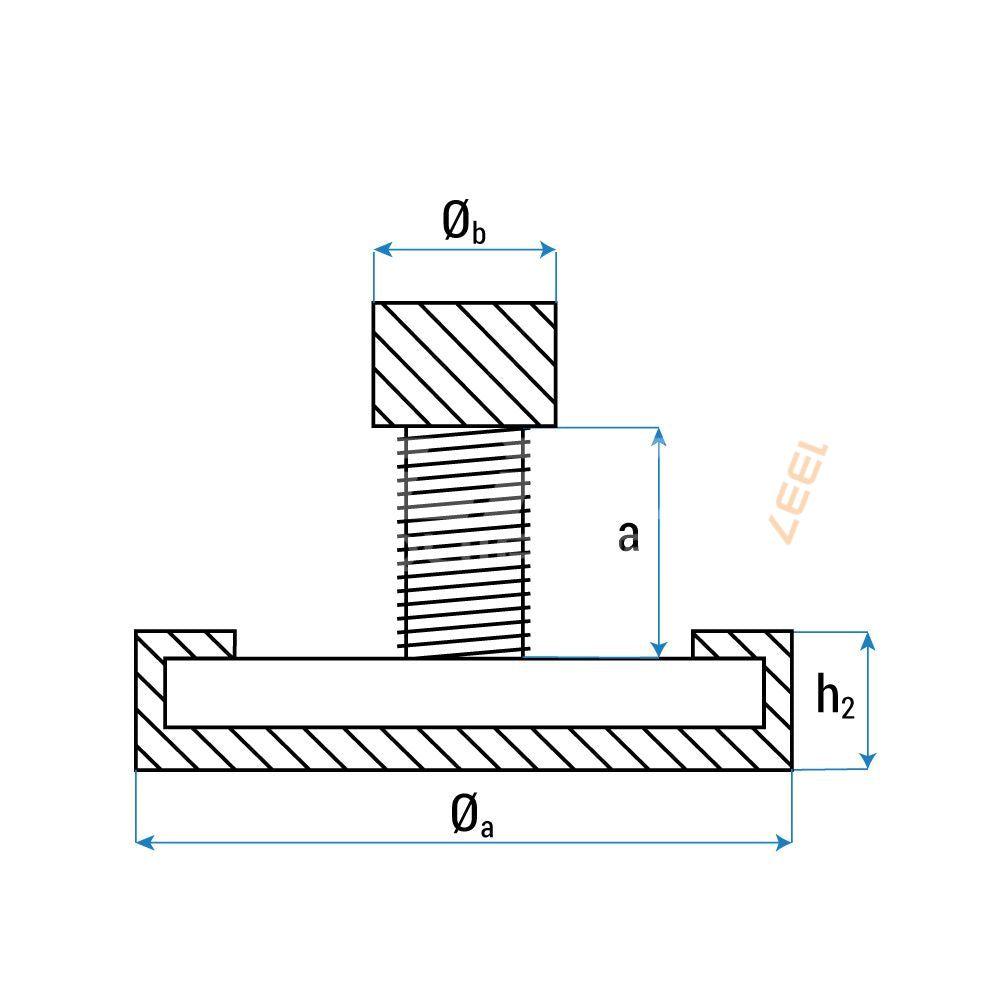Werther monteringsplatta komplett med uttag