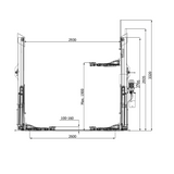2-Pelarlyft ATH Pure Lift 2.40 (400V)