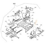 Pedal för Corghi A2019, A2020, A2025, A2030