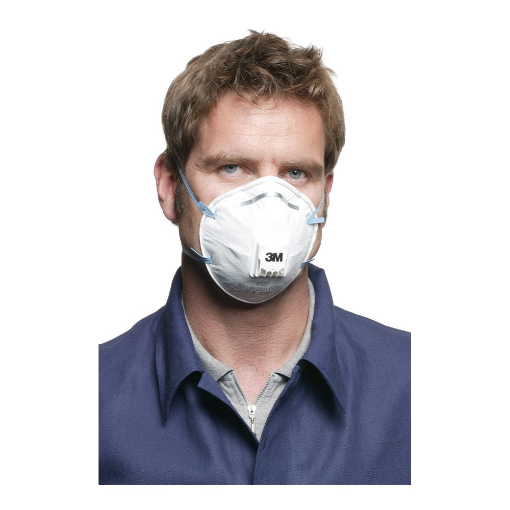 Filtrerande Halvmask 10-Pack med Ventil