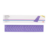 3M™ Hookit™ Purple Multihole Slipark 737U, 70 x 396 mm, Kornstorlek 400+