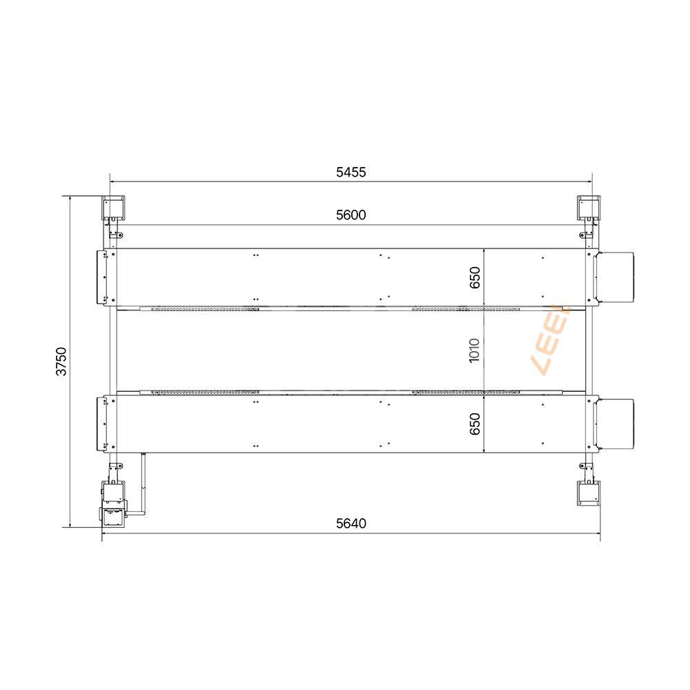 4-Pelarlyft ATH Four Lift 55P (5,5t)