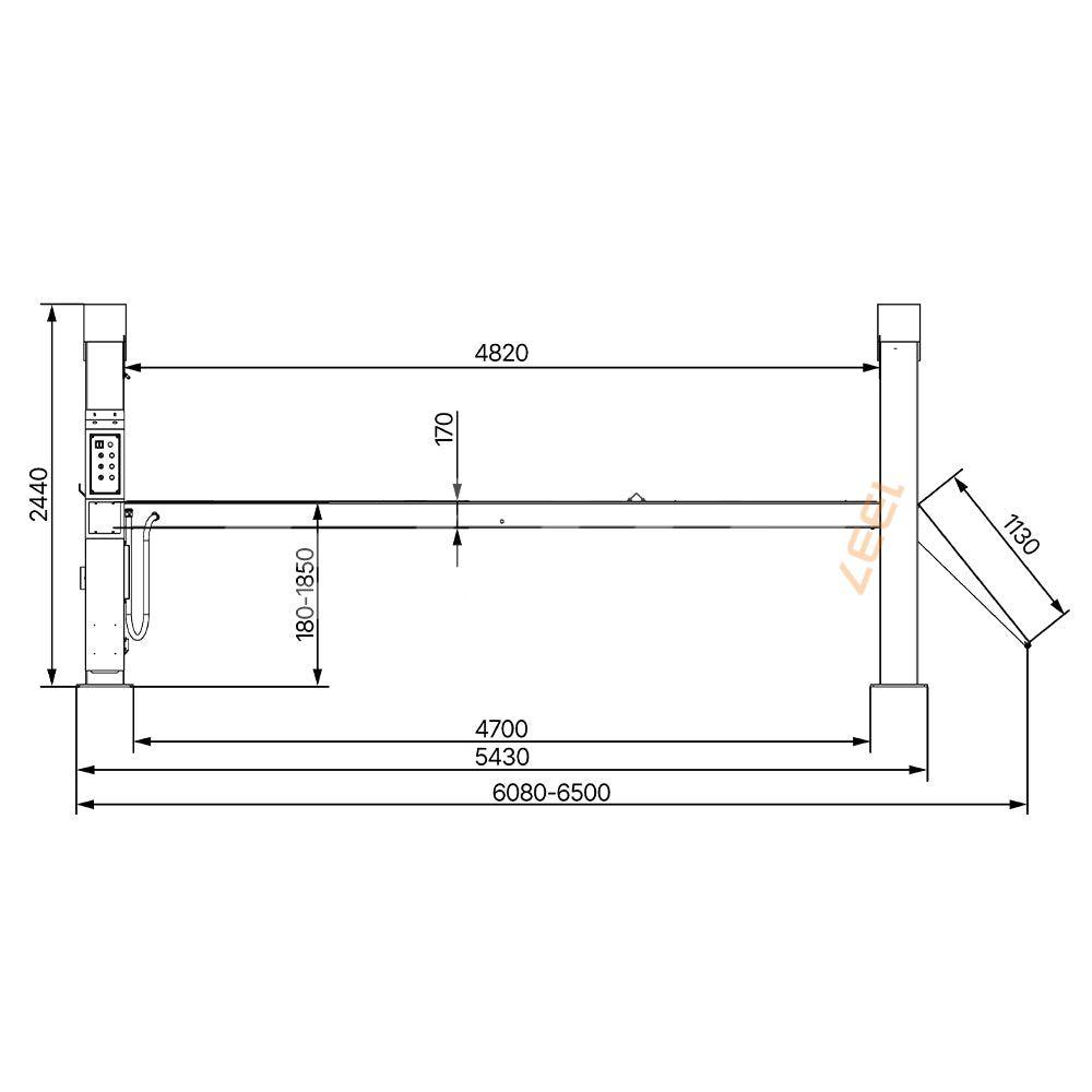 4-pelarlyft ATH Four Lift 64P (6,4t)