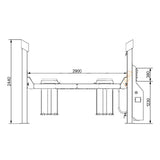 4-pelarlyft ATH Four Lift 64P (6,4t)