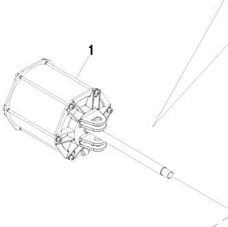 Bead breaker-cylinder för Ravaglioli däckmaskin G7441