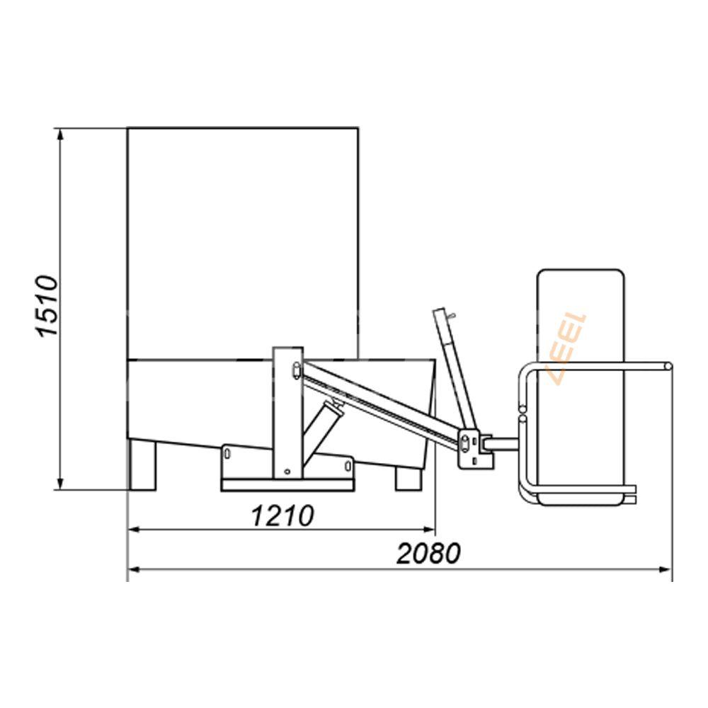 Hjultvätt WULKAN COMBO Q ink. hjullyft WL360 - KART