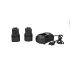 INVENTO A72 3/8” Sladdlös Borrmaskin – Komplett Set med 2x 1,5 Ah Batterier & Väska