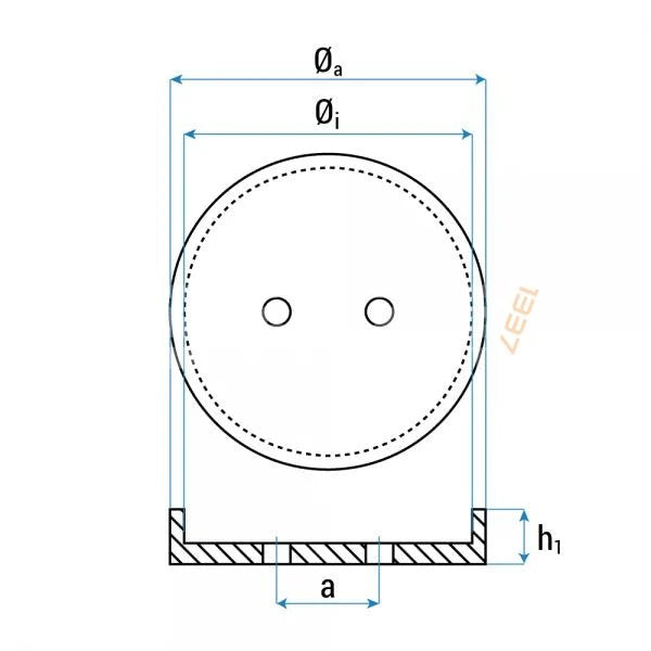 Lyftgummi för ATH-Heinl, RP-Tools, TWIN BUSCH, Launch – 120x32mm