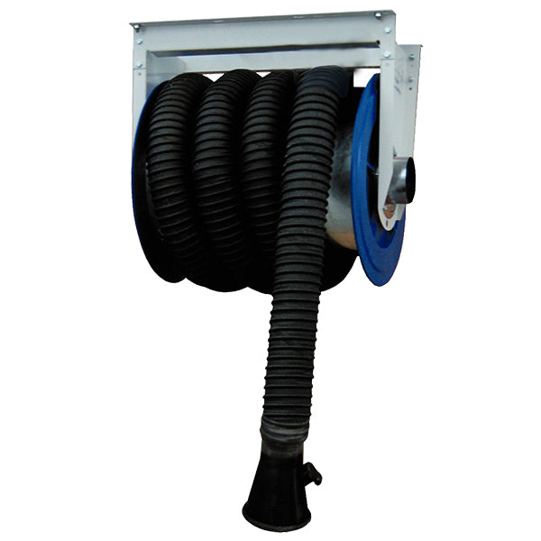Motordriven slangupprullare, 150 mm slang, 10 m