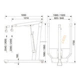 Motorlyft 1100 kg