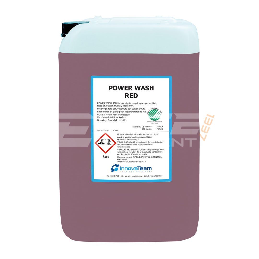 POWER WASH RED 25L