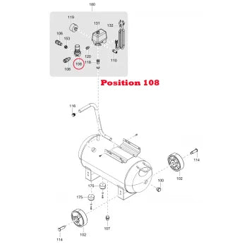 REDUCERINGSVENTIL 3051057 1/4" -1/4"