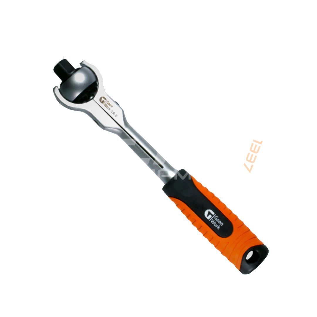 Spärrskaft 1/4" Flexible Ratchet Handle 72T