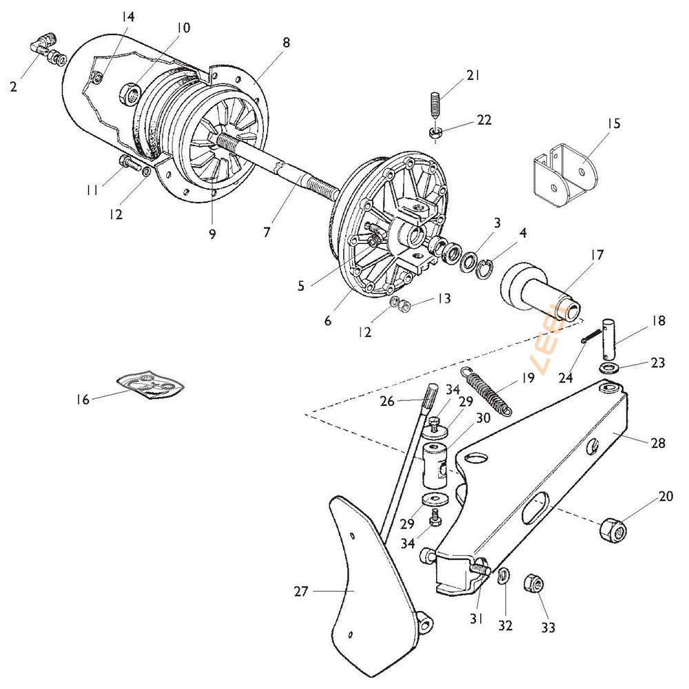 Tätningsset cylinder för Corghi A-modeller