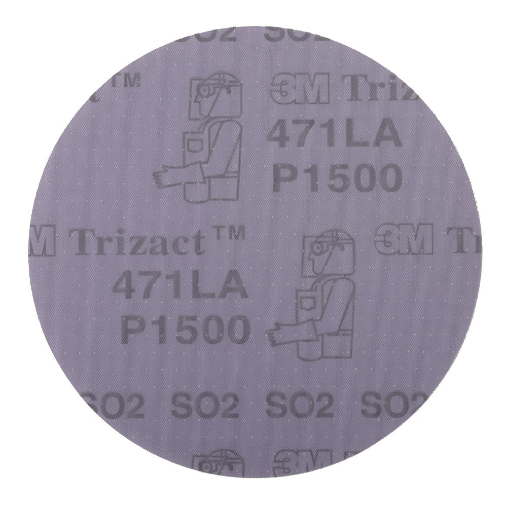 Trizact Clear Coat rondell 150mm P1500 (25-Pack)