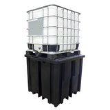 Uppsamlingskärl för 1 IBC-Container, 1330x1230x1085 mm