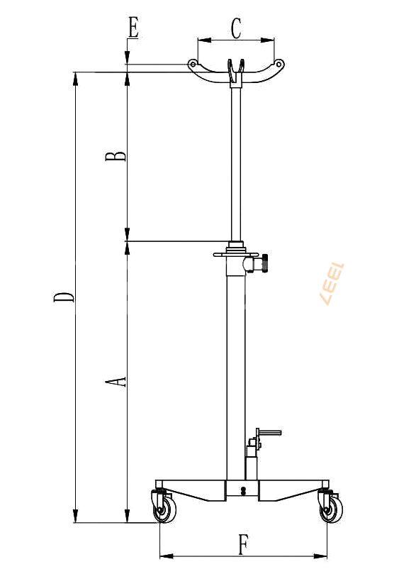 Växellådslyft 300 kg