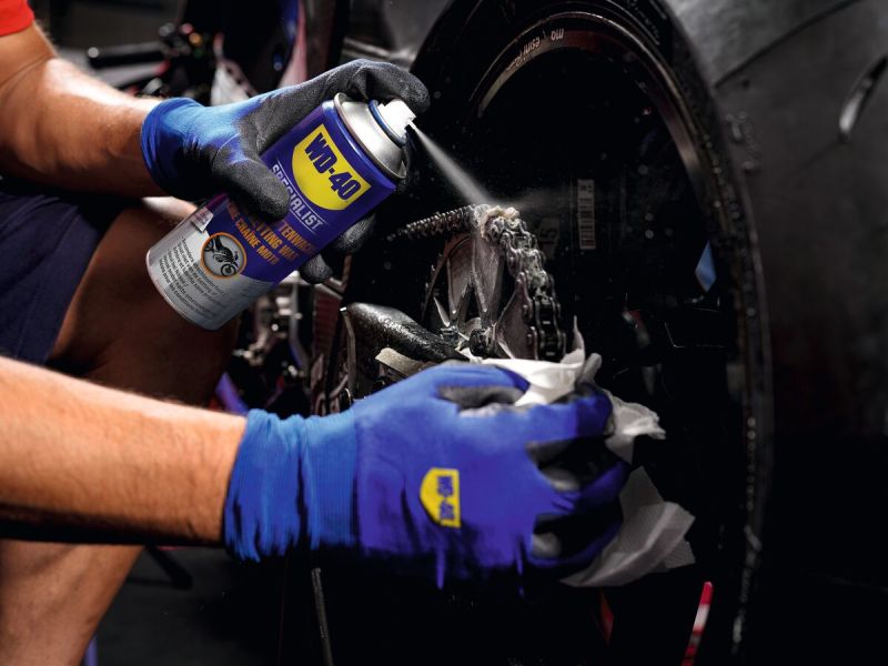 WD-40® Specialist motorcykelkedjevax 400ml